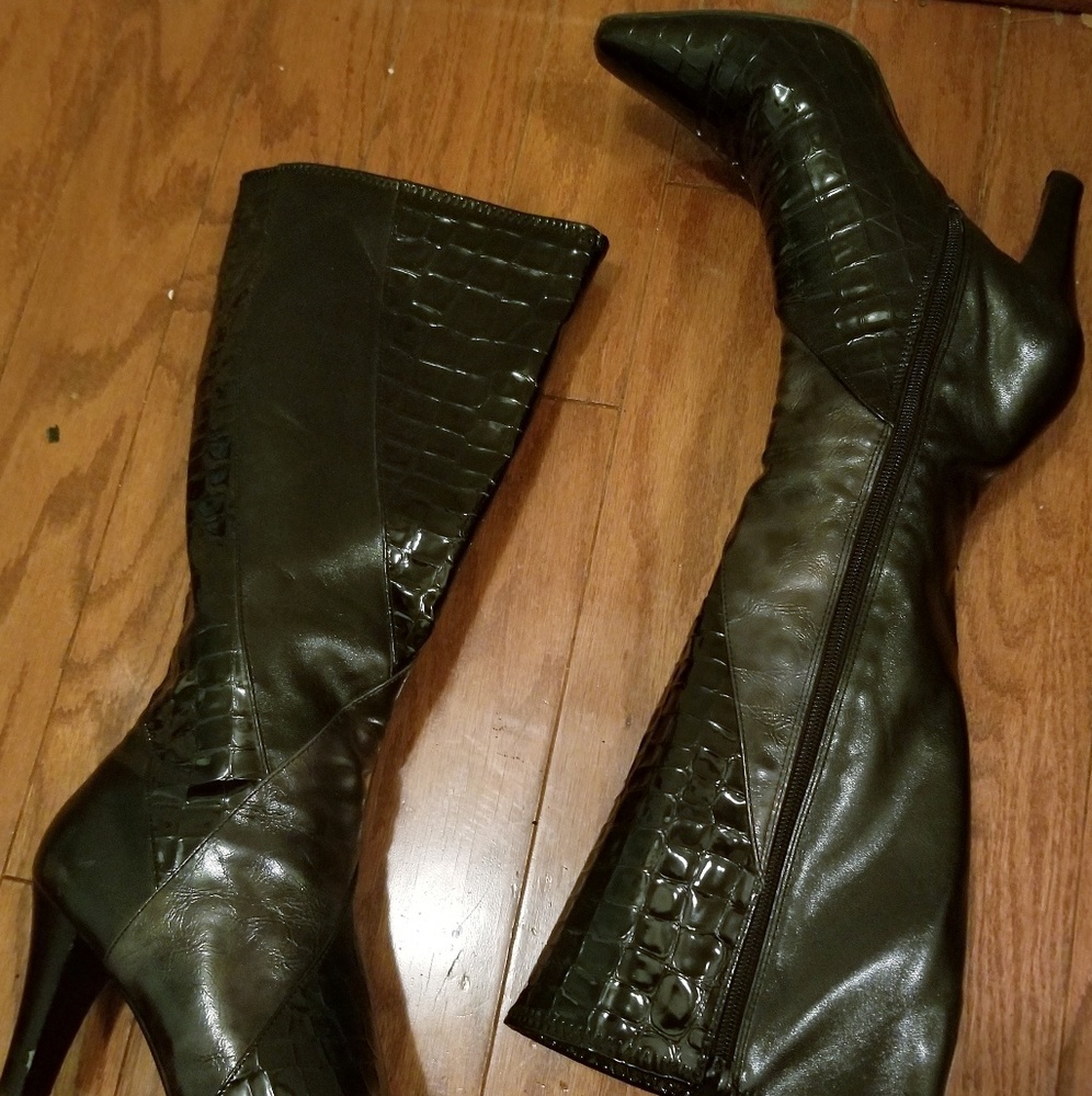 Sexy Impo Leather Boots
